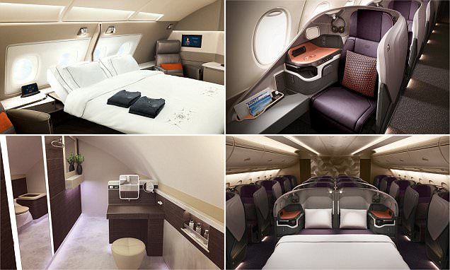 Singapore Airlines Tawarkan `Double Beds` di Kabin Suites A380